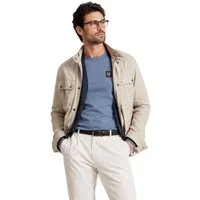 Belstaff T-Shirt Retro 1924 Phoenix Patch Regular Fit Shirt Gesticktem Rand versehener Phoenix-Patch auf der Brust