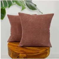 Amilian Kissenbezug Sofakissenbezüge 2er Set - Kissenbezüge für Sofa Couch Bett, (2 Stück), 40x40 cm, Hotelverschluss, weich und pflegeleicht