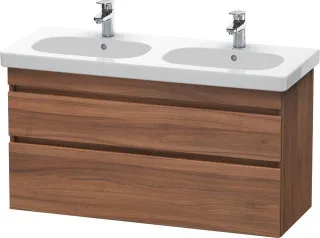 Duravit DuraStyle Waschtischunterbau wandhängend Nussbaum Matt 1150x453x610 mm - DS648607979 DS648607979