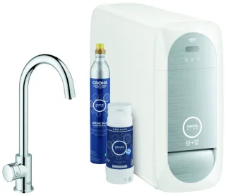 Grohe Blue Home Mono Starter Kit 31498 Bluetooth/WIFI C-Auslauf chrom, 31498001 31498001