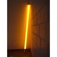 XENON LED Wandleuchte 8172 LED VISION Stab 24W 153cm Schw. Kappe IP20 Kunstst.-Röhre Orange, LED, Xenon