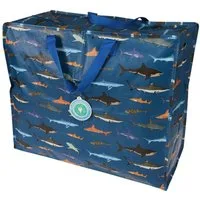 Rex London Aufbewahrungstasche XXL Tasche Allzwecktasche (Jumbotasche, 1-tlg., ca. 55 x 48 x 28 cm / 74 Liter), Riesentasche mit Reißverschluss