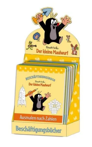 4 x Der kleine Maulwurf Beschäftigungsbuch