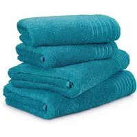 Möve Handtuch Set New Classic, Walkfrottier (4-St), 2x Hand- und 2x Duschtücher, 100% bester Baumwolle (480 g/m)