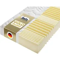 Kaltschaummatratze Luxus-Matratze – GOLD Kaltschaummatratze für hohe Belastbarkeit, Beco, 23 cm hoch, Hohe Tragkraft, Klimakomfort, Wendematratze, ideal auch 140x200