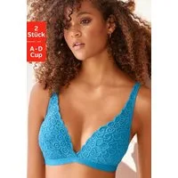 petite fleur by Lascana Bralette-BH (Packung, 2 Stück) ohne Bügel aus Spitze, Dessous
