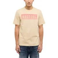 MUSTANG T-Shirt MU-Austin Block Logo Regular fit