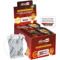 Thermopad Handwärmer 30 Paar Thermopad Handwärmer, luftaktiviert, natürliche Inhaltsstoffe, ideal in Handschuhen