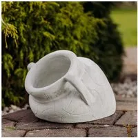 gartendekoparadies.de Pflanzkübel Amphore als Blumengefäß Pflanzgefäß, H. 28 cm, 6 Liter, 22 kg, Frostsicher