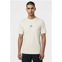 adidas Sportswear T-Shirt ESSENTIALS 3-STREIFEN SINGLE JERSEY mit Rundhalsausschnitt, aus Baumwolle, weiches Single Jersey