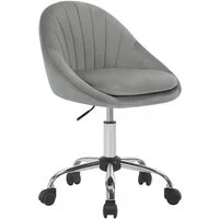 Woltu Bürostuhl (1 St), ergonomisch, Schminkstuhl, Schreibtischstuhl 150 kg belastbar