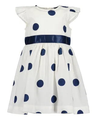 Blue Seven - Mini Md Kleid, Rundhals weiss - Gr. - 80