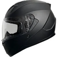 RALLOX Helmets Motorradhelm Motorradhelm Integralhelm Helm RALLOX 67 matt schwarz S M L XL