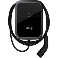 Elli - A Brand of the Volkswagen Group Elektroauto-Ladestation Elli Charger Connect 2, stationär 11kW / 16A, 3-phasig, Wallbox mit 7,5m Kabel, 11KW, PV-Laden, RFID, App, WLAN, Wetterfest