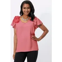 Witt Klassische Bluse Kurzarm-Bluse Kurzarm