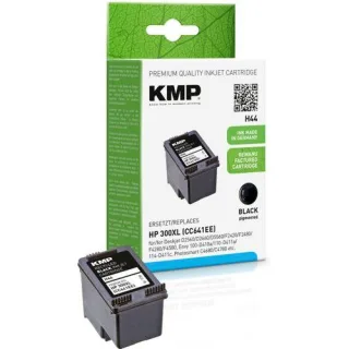 KMP H44 Tintenpatrone schwarz komp. mit HP CC641EE Nr. 300XL
