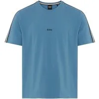 BOSS T-Shirt Unique aus elastischer Baumwolle mit Tape-Details, regular fit