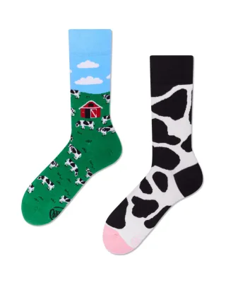 many mornings - Socken - Holy Cow grün - Gr. - 42