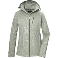 Killtec Softshelljacke KOS 122 WMN SFTSHLL JCKT FLORAL Softshelljacke: Wind- und wasserdicht, atmungsaktiv, Kapuze abzippbar