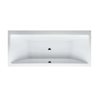 LAUFEN Pro Badewanne 2329500000001 180 x 80 cm, ohne Fußgestell, weiß, Einbau