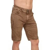 Hangowear Trachtenjeans Jeans Bermuda Herren - HECTOR - schlamm