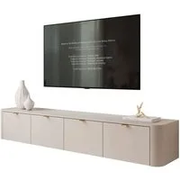 Lookway TV-Schrank CELESTE TV-Hängeschrank mit LED-Beleuchtung (mit LED Beleuchtung) Breite: 200 cm