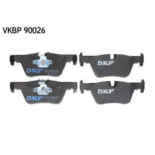 SKF Bremsbel?ge hinten BMW 1er 2er 3er 4er VKBP90026