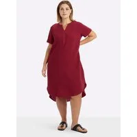 Sheego Etuikleid Kleid Kurzarm