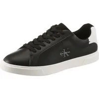 Calvin Klein LOW PRO CUPS LTH ML Plateausneaker Schnürschuh, Halbschuh, Freizeitsneaker mit seitlichem Logo