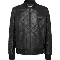 PHILIPP PLEIN Lederjacke Leder-Bomber