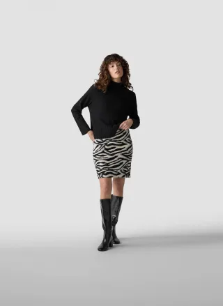 LeComte - Zebra Noir schwarz - Gr. - 36
