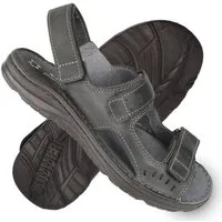 Cloque Alytus Klett-Sandalen aus Leder, Herren Sandale