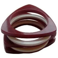 D&G Armreif Set Over Me, aus Kunststoff, 5-teilig, 7cm Durchmesser