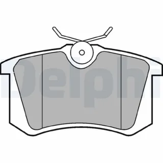 Delphi Bremsbel?ge hinten Audi A4 A6 Seat Exeo Toledo VW Golf Passat Vento
