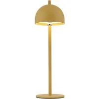 SCHÖNER WOHNEN-Kollektion LED Tischleuchte BELLIS, USB-Ladefunktion, LED fest integriert, Warmweiß, SCHÖNER WOHNEN Kollektion, Touchdimmer, Memoryfunktion, IP54, Akku