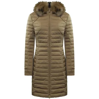 Hunter Refined Damen Brauner Daunenmantel