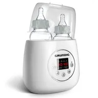 Grundig Babyflaschenwärmer Flaschenwärmer 3in1 Funktion Babykostwärmer, Babykostwärmer Reise Sterilisator Anti Bauchweh Automatik