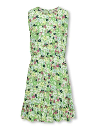 KIDS ONLY - KOGANE FLOWER S/L SPENCER DRESS PTM - Gr. - 164