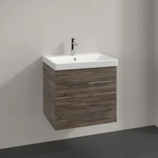 Villeroy und Boch Avento Waschtisch-Unterschrank A88900RK 58x51,4x45,2cm, 2 Auszüge, wandhängend, Stone Oak