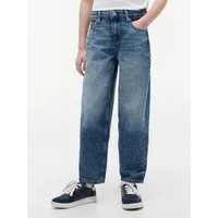 Tommy Hilfiger Loose-fit-Jeans BARREL STARS Kinder bis 16 Jahre, Flag-Stickerei