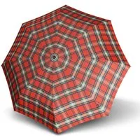 Knirps® Taschenregenschirm Duomatic Check