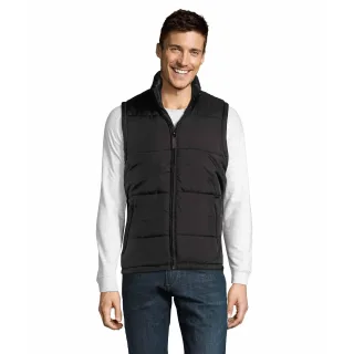 SOLS Warm Unisex wattierte Bodywarmer Jacke (Schwarz)