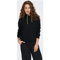 ONLY Kapuzensweatshirt ONLNOLI L/S HEART HOOD SWT NOOS Baumwollmischung, regular fit