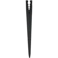 GEKO Bewässerungsschlauch Schlauchführung Erdspieß für PVC-Schläuche 5mm/7mm 25 Stück, (25 St), für 5mm und 7mm Tropfschläuche