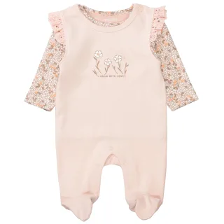 STACCATO - Md.-Strampler+Shirt peach - Gr. - 44