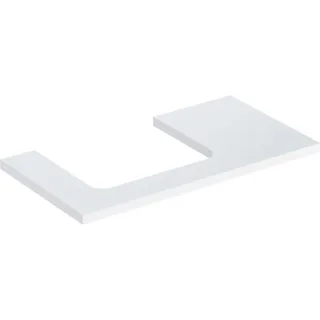 Geberit ONE Waschtisch-Platte, Ausschnitt links, für Aufsatzwaschtisch 505303001
