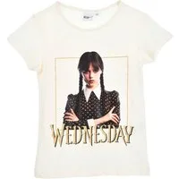 Wednesday Print-Shirt Adams Wednesday Mädchen T-Shirt kurzarm Shirt 100% Baumwolle, Gr. 116 bis 152