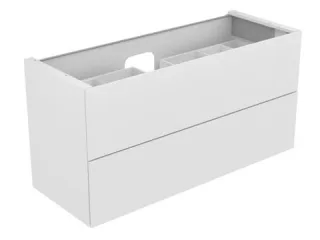 Keuco Waschtischunterschrank Edition 11 31362, 2 Front-Auszüge anthrazit/anthrazit, 31362390000 31362390000