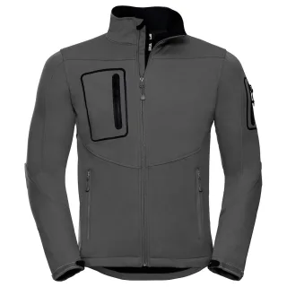 Russell - Softshelljacke für Herren - Sport (Titanium-Grau)