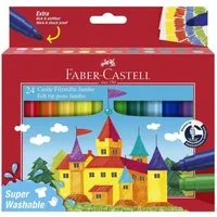 Faber-Castell Filzstift Faber-Castell Jumbo Filzstift - 24er Etui